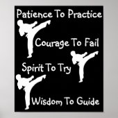 空手教室 ポスター (正面)