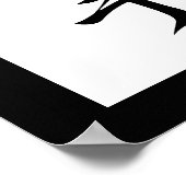 空手日本のの漢字 – 空手 ポスター (角)