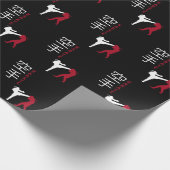 空手日本の武術 ラッピングペーパー (角)