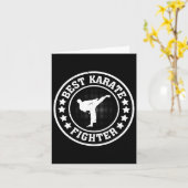 空手最高の戦闘機 – 空手ファイター空手 カード (黄色い花)