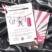 空手武術アーツガールベビーシャワー 招待状