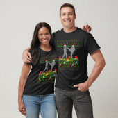 空手武術アーツラバークリスマスサンタ醜い空手C Tシャツ (ユニセックス)