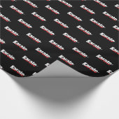 空手武術アーツ抽象芸術スウィッシュ ラッピングペーパー (角)