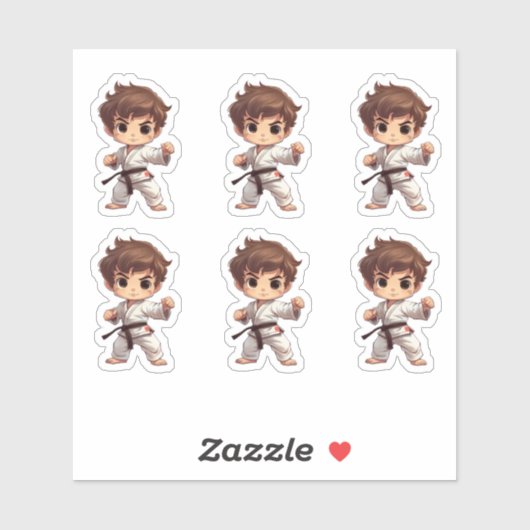 空手武術アーツ シール (シート)