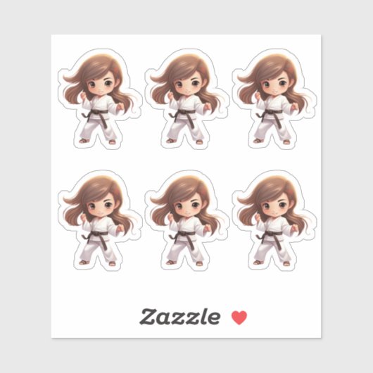 空手武術アーツ シール (シート)