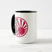 空手漢字旭日 マグカップ (正面左)