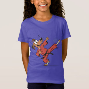 空手犬のアクション – おもしろい武術アーツマンガ Tシャツ