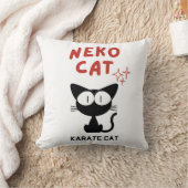 空手猫猫猫 クッション (ブランケット)