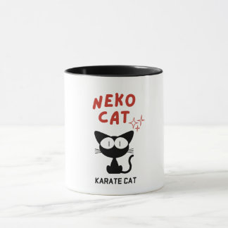 空手猫猫猫 マグカップ