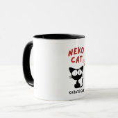 空手猫猫猫 マグカップ (正面左)