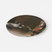 空手猫 ペーパープレート (アングル)