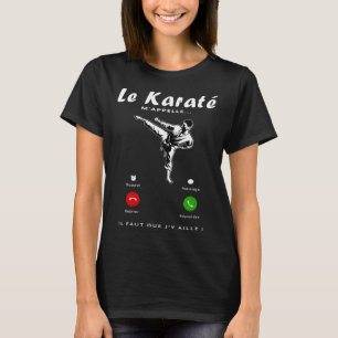 空手男性へ女子チルドレン Tシャツ