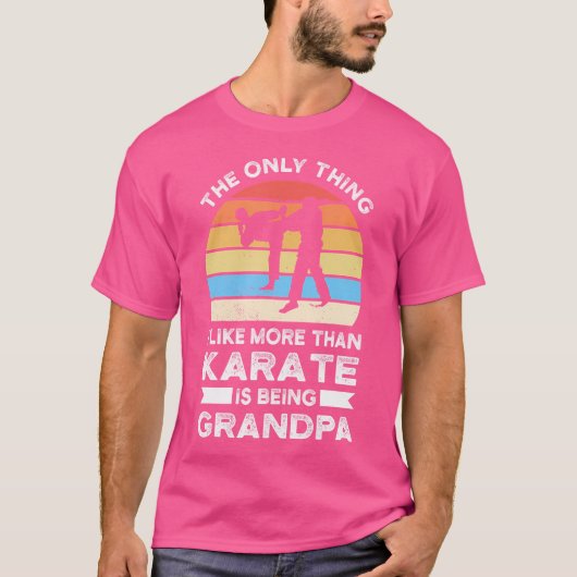 空手空手より好きなもの Tシャツ (正面)