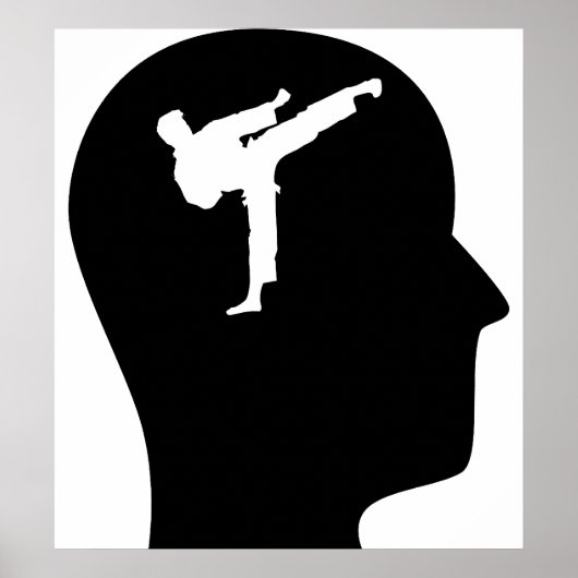 空手考えについて ポスター (正面)