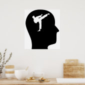 空手考えについて ポスター (キッチン)