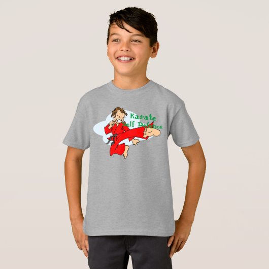 空手自衛Tシャツ Tシャツ (正面フル)