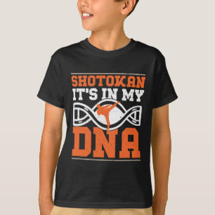 空手道がDNAに刻まれてる!楽しい松濤館空手マート Tシャツ