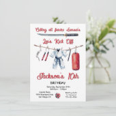 空手道の誕生日 招待状 (スタンド正面)