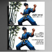 空手道指導員 名刺