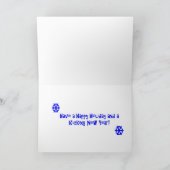 空手雪だるまとトナカイ空手トーナメントカード シーズンカード (内部)