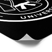 空手黒帯大学  ポスター (角)