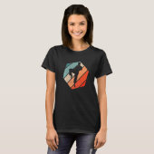 空手黒帯着道衣空手 Tシャツ (正面フル)