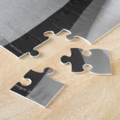 空手黒帯 ジグソーパズル (側面)