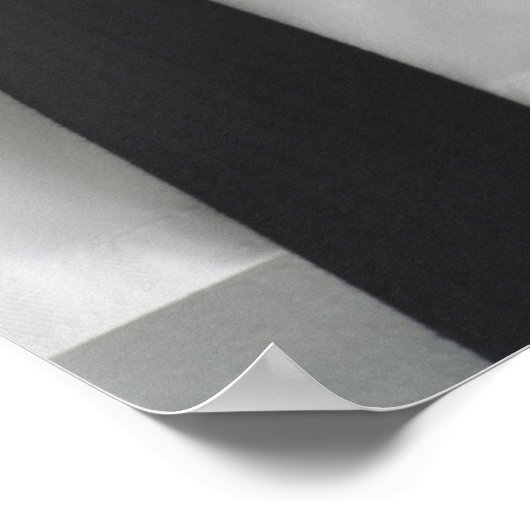 空手黒帯 ポスター (角)