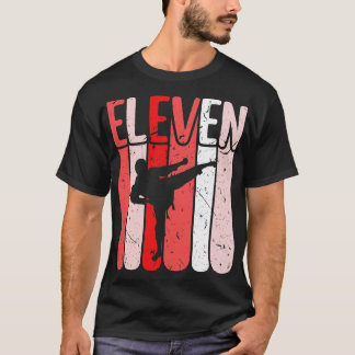 空手11誕生日ボーイズテコンドー武術芸術 Tシャツ