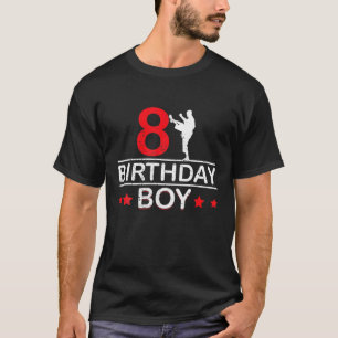 空手8誕生日ボーイテコンドー恋人8年Ol Tシャツ