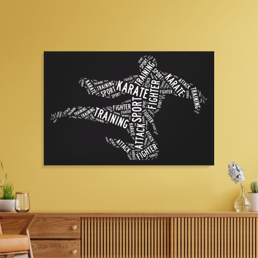 空手 キャンバスプリント (インサイチュ (リビング))