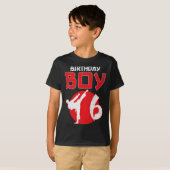 空手 テコンドー 6歳の誕生日 武道 Tシャツ (正面フル)