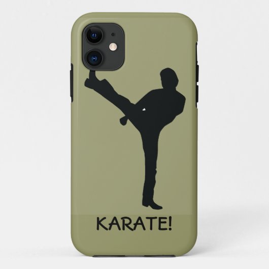 空手!デザインiPhoneケース Case-Mate iPhoneケース (裏面)