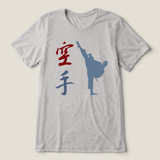 空手 トライブレンドＴシャツ (デザイン正面)