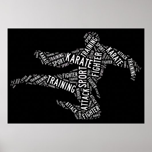 空手 ポスター (正面)