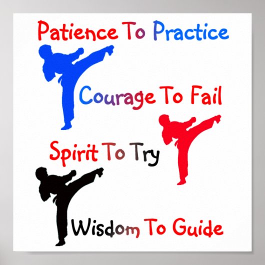 空手 ポスター (正面)