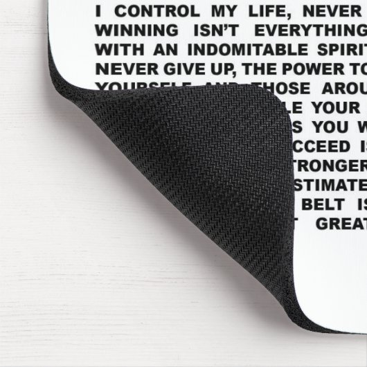 空手 マウスパッド (コーナー)