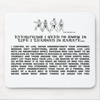 空手 マウスパッド