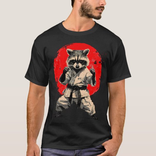 空手 柔道 日本 武術 日本 Tシャツ (正面)