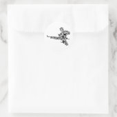 空手 武術 空中キック ボクシング キックボクサー T ラウンドシール (バッグ)