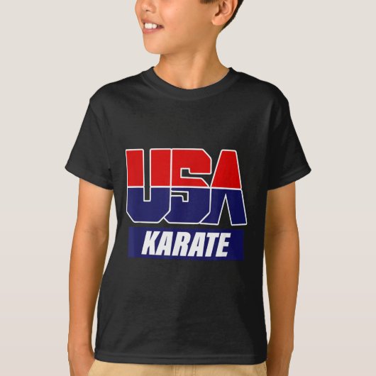 空手 武道 2021 アメリカチーム Tシャツ (正面)