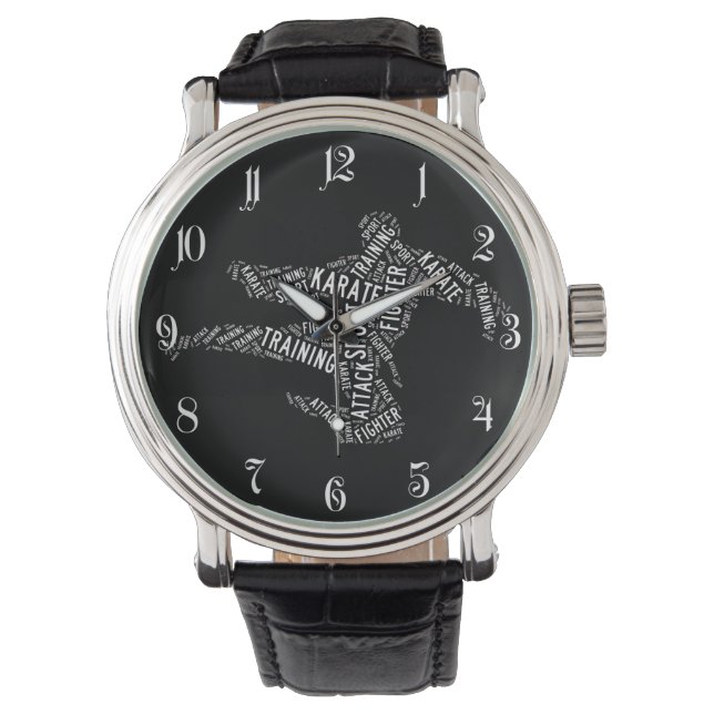 空手 腕時計 (正面)