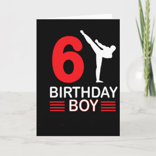 空手 誕生日Tシャツ 男の子 ギフト キッズ テコンドー 4 カード