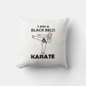 空手Iは黒帯空手だ クッション (正面)