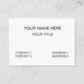 空手Iは黒帯空手だ 名刺 (裏面)