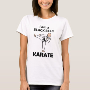 空手Iは黒帯空手だ Tシャツ