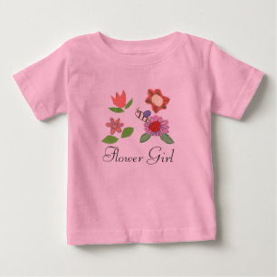 空手Katフラワーガールートップ – パーソナライズ ベビーTシャツ