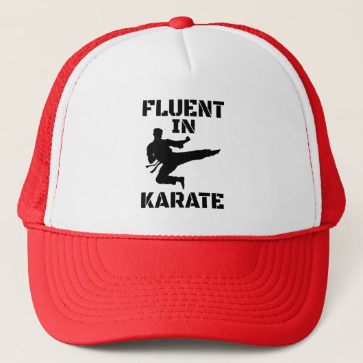 空手Tシャおもしろいツに堪能 キャップ (正面)