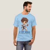 空手Tシャツ 最高の自分で Tシャツ (正面フル)