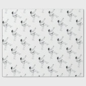 空手Womyn ラッピングペーパー (フラット)